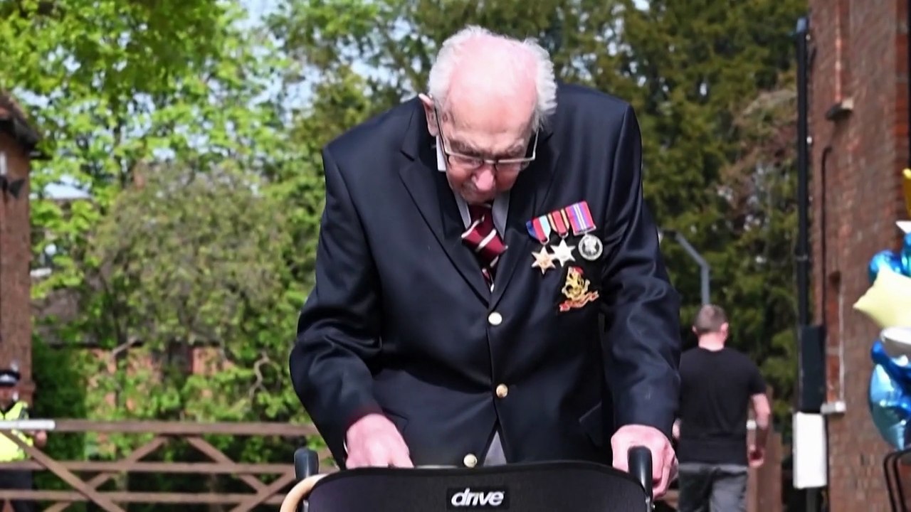 Rekordspendensammler Captain Tom nach Corona-Infektion gestorben