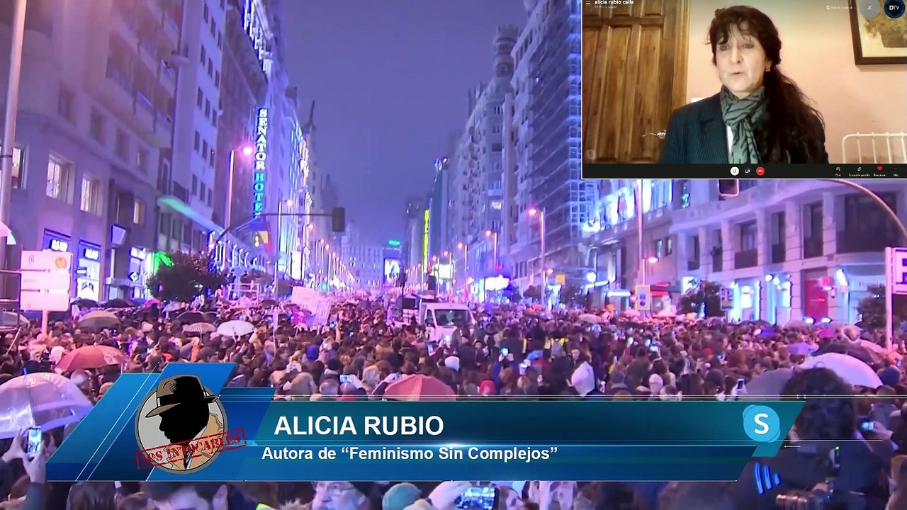 ALICIA RUBIO: LAS RAMAS DE FEMINISMO QUE HAN APARECIDO ÚLTIMAMENTE NO TIENEN NADA QUE VER CON EL REAL