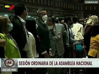 Durante sesión ordinaria de la AN es juramentada Carmen Alicia Calderón como diputada suplente