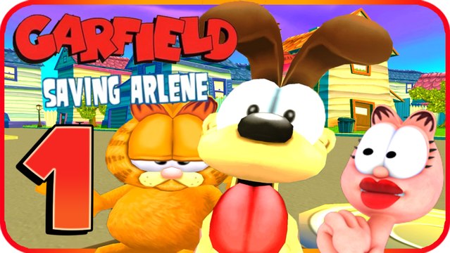 Garfield: Saving Arlene Walkthrough Part 1 (PS2) Yapping Yards