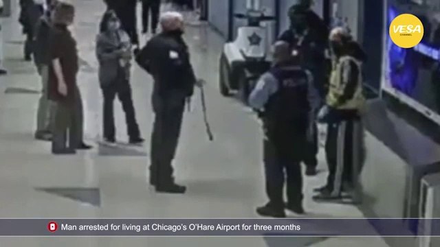 Man arrested for living at Chicagos OHare Airport for three months (1)