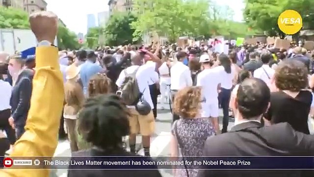 The Black Lives Matter movement has been nominated for the Nobel Peace Prize