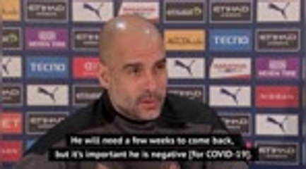 Download Video: Aguero 'weeks away' from Manchester City return - Guardiola