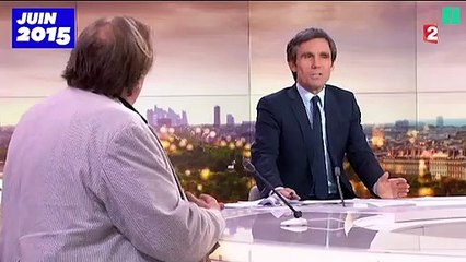 Depardieu dit "fuir les dictateurs", enfin presque...
