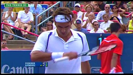 Novak Djokovic v. Roger Federer | 2007 Montreal F Highlights