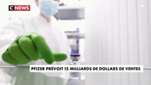 Pfizer prévoit 15 milliards de dollars de ventes