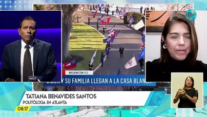 Primeros días de la Administración Biden en la Casa Blanca, entrevista Tatiana Benavidez, politóloga