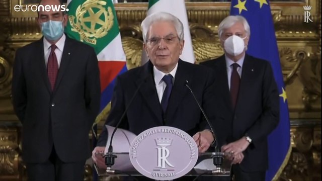 Crisi di governo: Mattarella convoca Mario Draghi per mercoledi alle 12