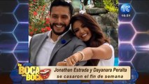 Así fue la boda de Dayanara Peralta y Jonathan Estrada