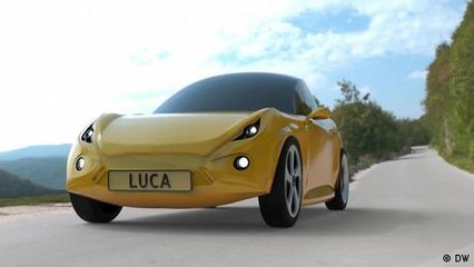 Luca – das E-Auto aus Müll