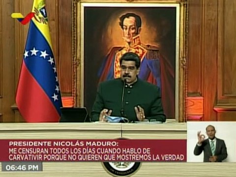 Presidente Maduro: Es momento de retomar las clases presenciales cumpliendo todas las medidas de bioseguridad