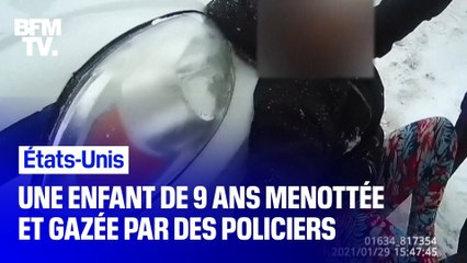 États-Unis: la vidéo d'une enfant de 9 ans menottée et gazée par des policiers choque