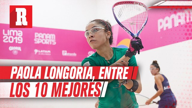 Paola Longoria, entre los 10 mejores deportista de la historia de los Juegos Mundiales