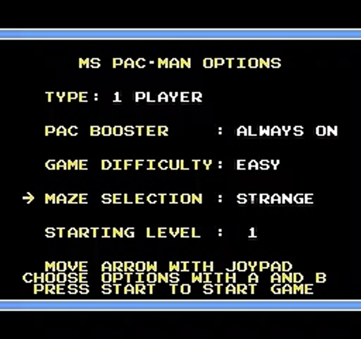 ms pac man tengen