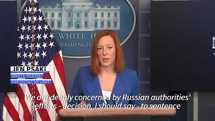 US demands Russia free Navalny 'immediately and unconditionally'