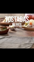 Tostadas de Pata