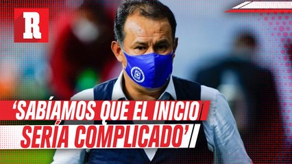 Juan Reynoso: 'Sabíamos que el inicio sería complicado; el equipo apenas está gateando'