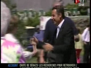 Nicolas sarkozy GEORGE W BUSH revue de presse 12 7 7