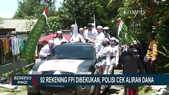 92 Rekening FPI Dibekukan, Polisi Cek Aliran Dana