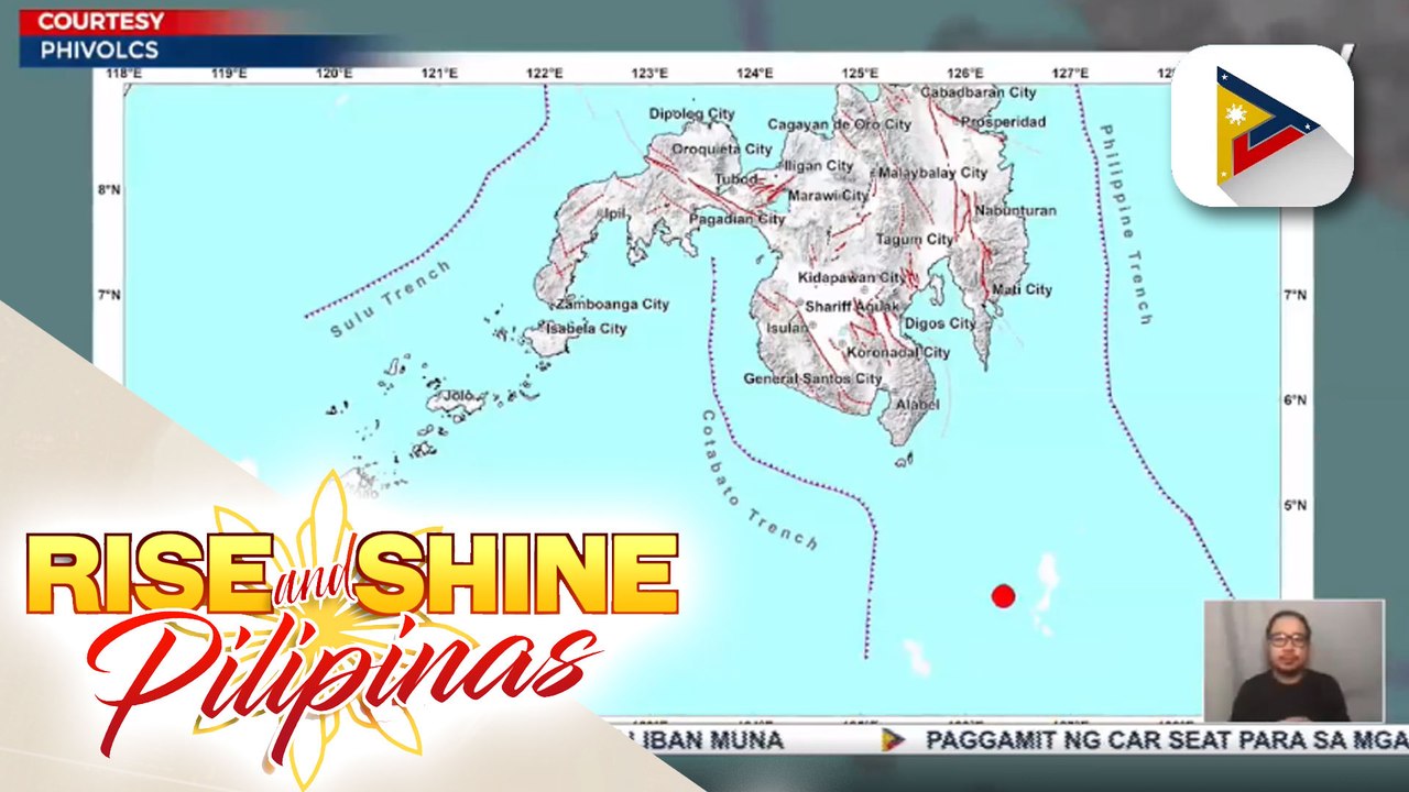 Davao Occidental, niyanig ng 5.2 magnitude na lindol