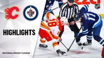 Flames @ Jets 2/2/21 | NHL Highlights