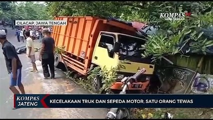 Kecelakaan Truk dan Sepeda Motor, Satu Orang Tewas
