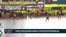 Video Kerumunan Warga Nonton Pertandingan Viral