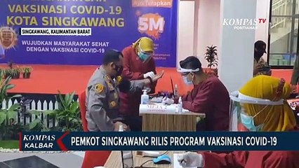 Rilis Program Vaksinasi, 15 Tokoh Masyarakat dan Pejabat Pemkot Singkawang Divaksin
