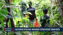 Masyarakat Desa Sepahat Gotong Royong Menjaga Hutan Adat