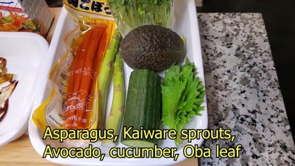 Spider roll and Spider Hand Roll