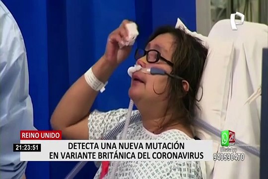 Reino Unido: detectan nueva mutación en variante británica que reduciría eficacia de vacunas