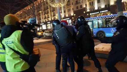 Nach Nawalny-Urteil: Proteste, Festnahmen und der vielstimmige Ruf nach Freilassung