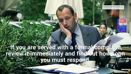 3 Things to do if your Business has been Sued