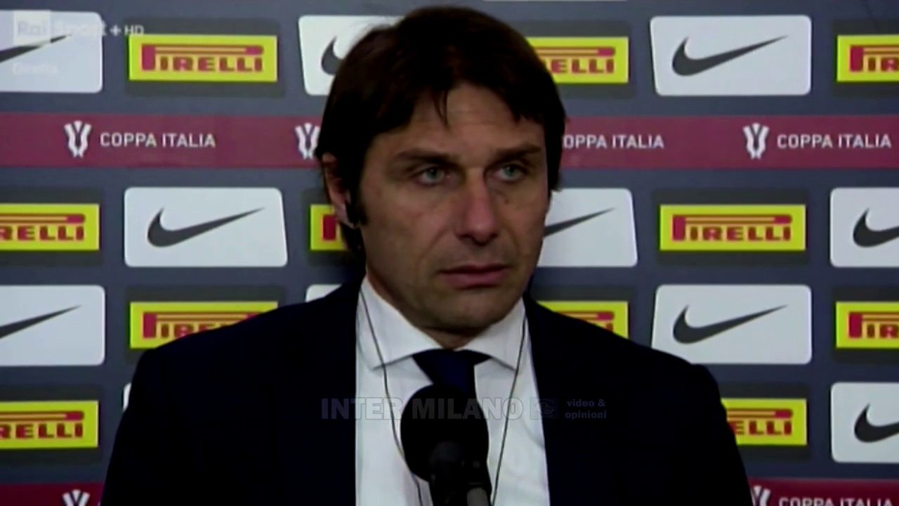 INTER-JUVENTUS 1-2 * CONTE: ABBIAMO FATTO TUTTO NOI, LA JUVE NON CI HA MESSO DEL SUO PER FARCI GOL.