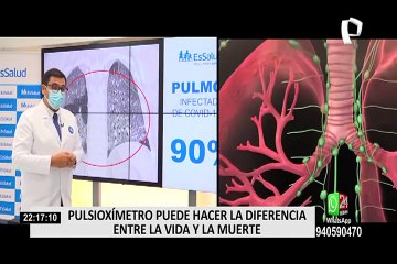En cuatro días el COVID-19 puede dañar el pulmón, según EsSalud