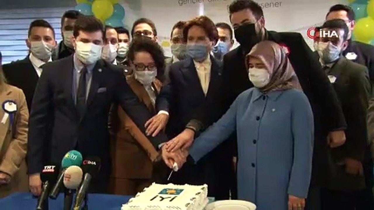 İyi Parti Genel Başkanı Meral Akşener, Gençlik Kolları 3. kuruluş yıl dönümünü kutladı