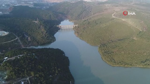 İstanbul’da barajların doluluk oranı yüzde 45 seviyesine yaklaştı