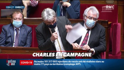 Charles en campagne : Jean-Michel Blanquer a participé à une séance de sport dans une école parisienne hier - 03/02