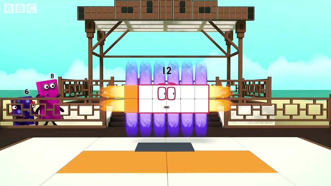 The Big Numbers - Twelve - Learn to Count - Numberblocks