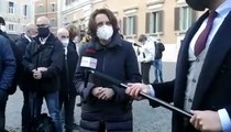 Montecitorio l' ex Ministra  Elena Bonetti su mandato esplorativo