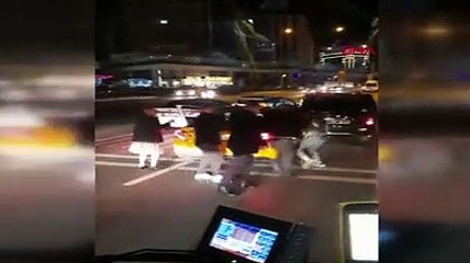 Önce kaza sonra tekmeli tokatlı kavga; 3 kişi taksiciyi böyle darp etti