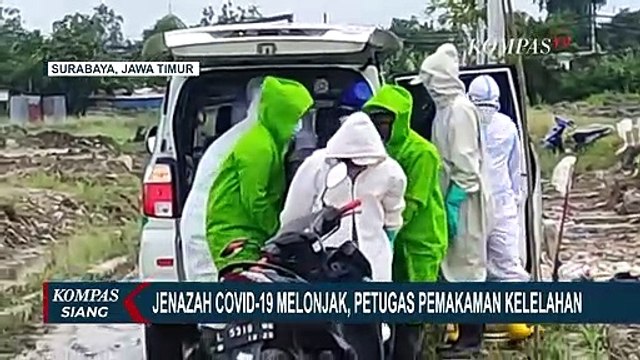 Jenazah Covid-19 Melonjak, Makam di TPU Bambu Abus Hampir Penuh