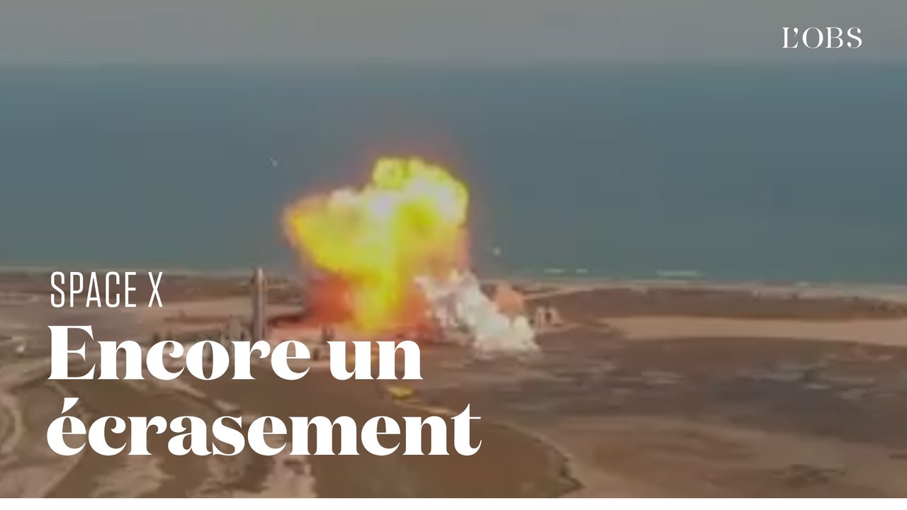Un prototype Space X s'écrase de nouveau au Texas