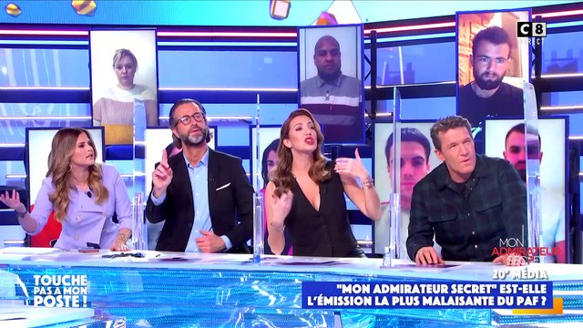 Cyril Hanouna exclut sa chroniqueuse Kelly Vedovelli du plateau de Touche pas à mon poste - 2 février 2021, C8