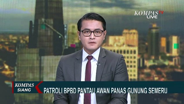 Tim Reaksi Cepat BPBD Lakukan Patroli untuk Pantau Kondisi Gunung Semeru