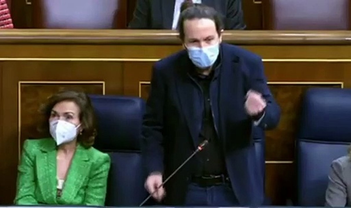 Pablo Iglesias a Teodoro García Egea: "Nosotros hacemos política, ustedes hacen el ridículo"