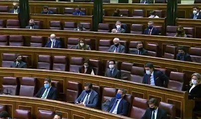 Batet, a la bancada del PP: "No se escondan tras unas mascarillas, porque se les reconoce igualmente"