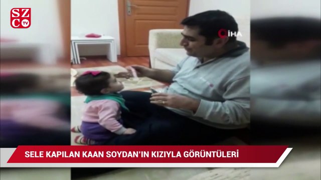 Sele kapılan Kaan Soydan’ın kızıyla görüntüleri yürek burktu