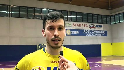 Gabriele_Misantone commenta la partita Parma Pallamano - Lions Teramo
