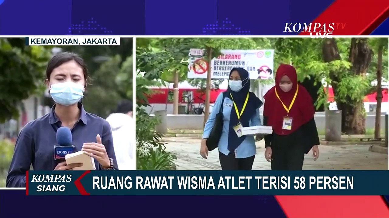 Keterisian RSD Wisma Atlet Turun Jadi 58 Persen, Ini Penjelasannya